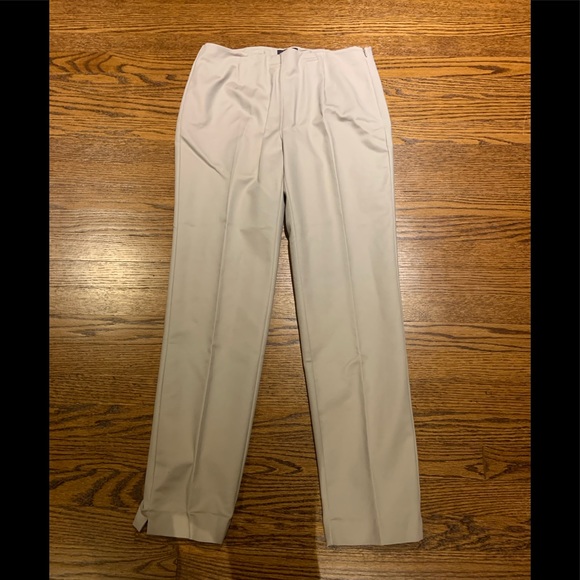NEW Gallia Moda Side Zip Cotton Stretch Pants - Picture 1 of 4